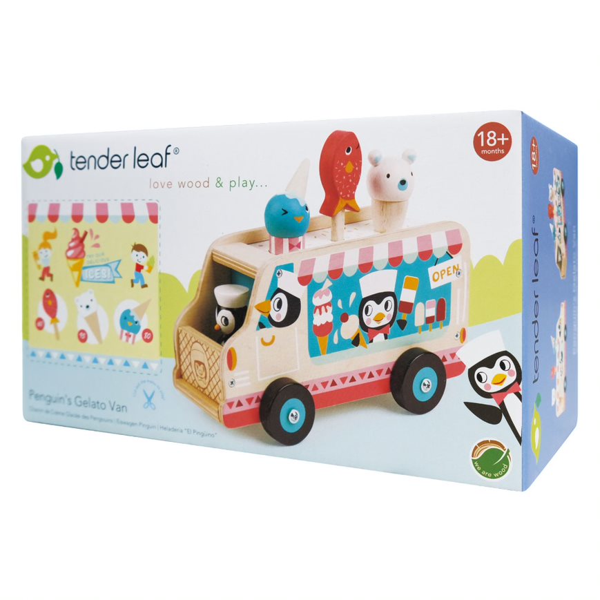 Penguin's Gelato Van