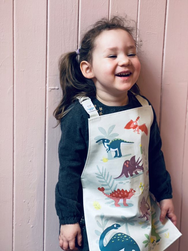Dinosaur Friends Apron
