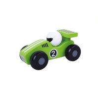 Green Racing Car