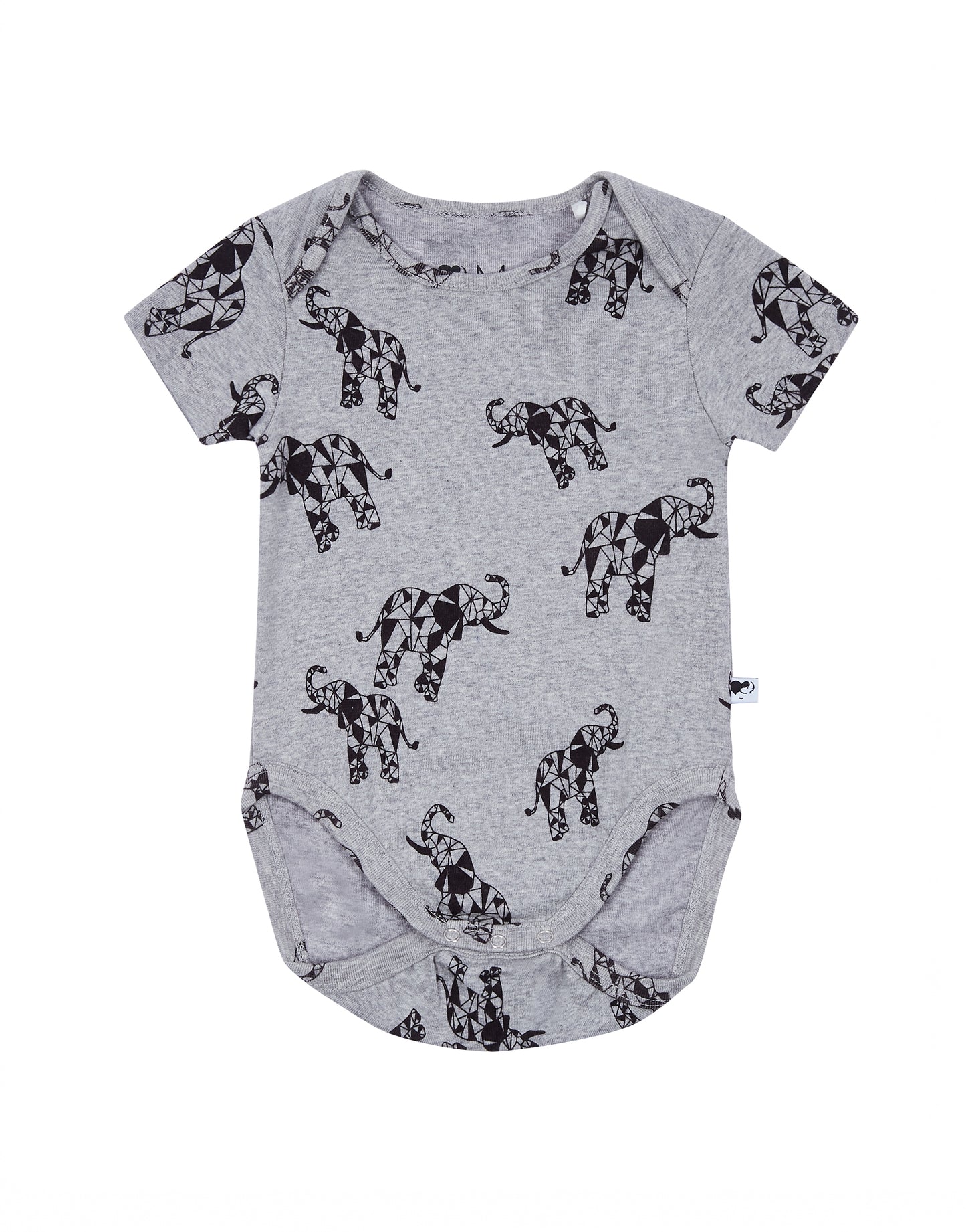 Geometric Elephant Bodysuit