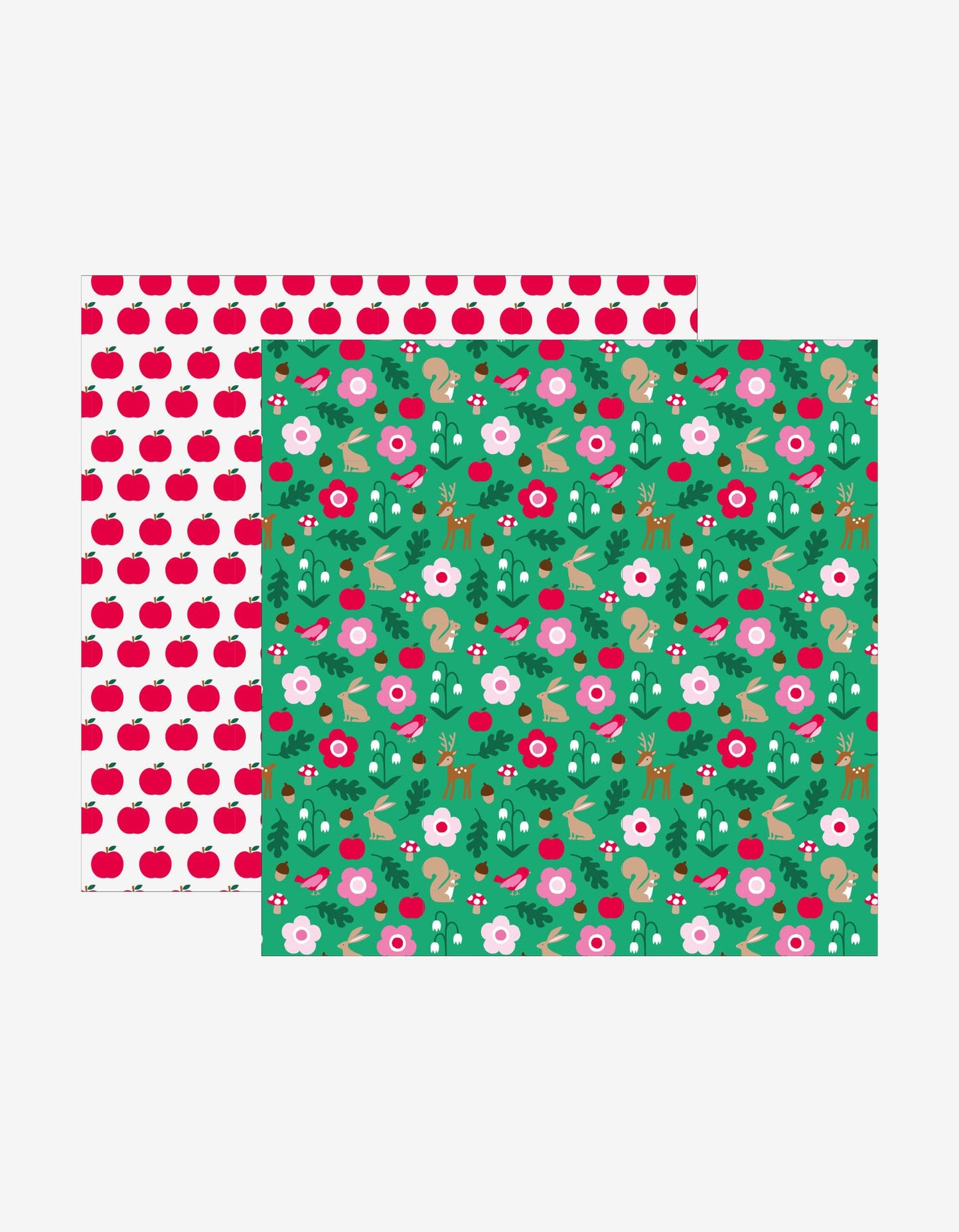 Organic Forest Adventure Print Muslin 2-Pack