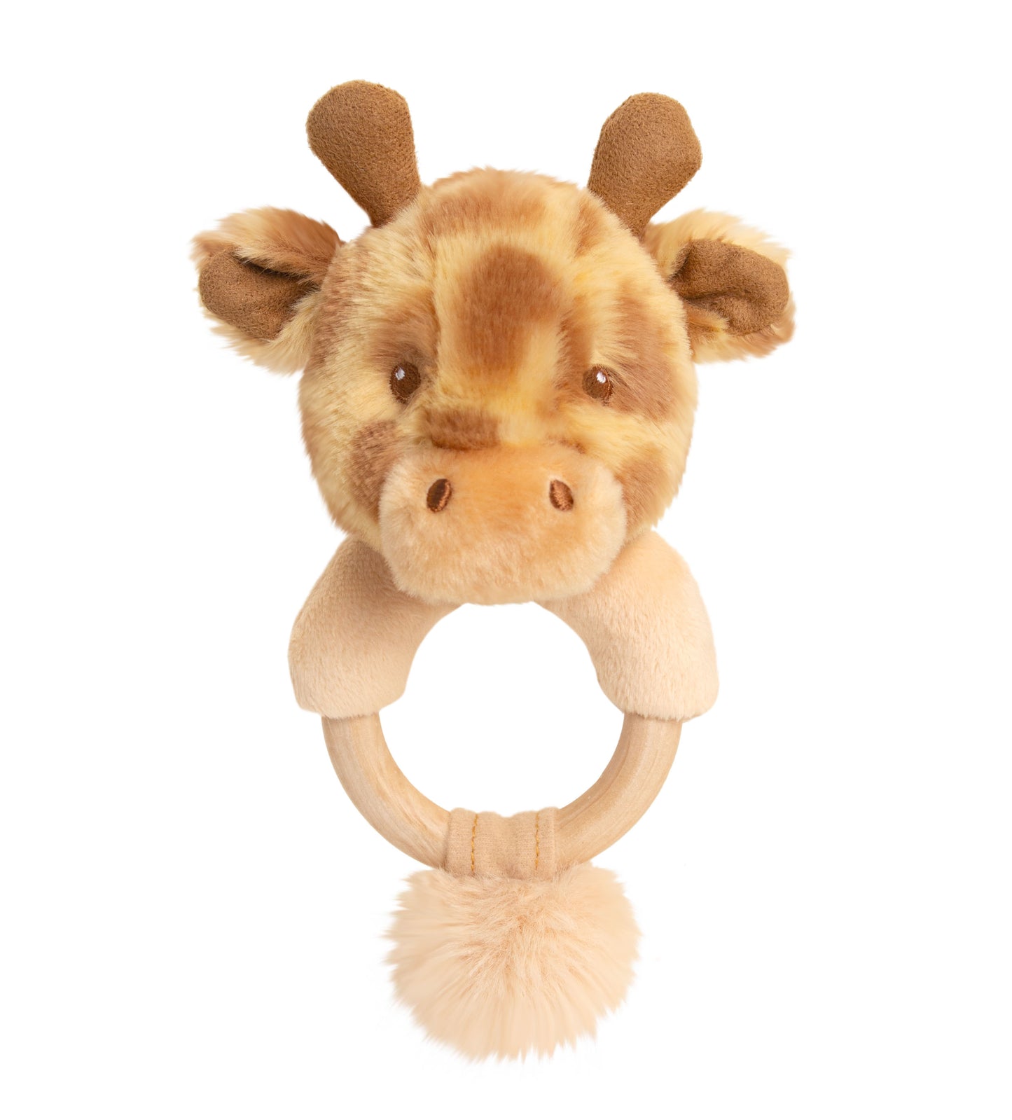 Keeleco Huggy Giraffe Ring Rattle - 14cm