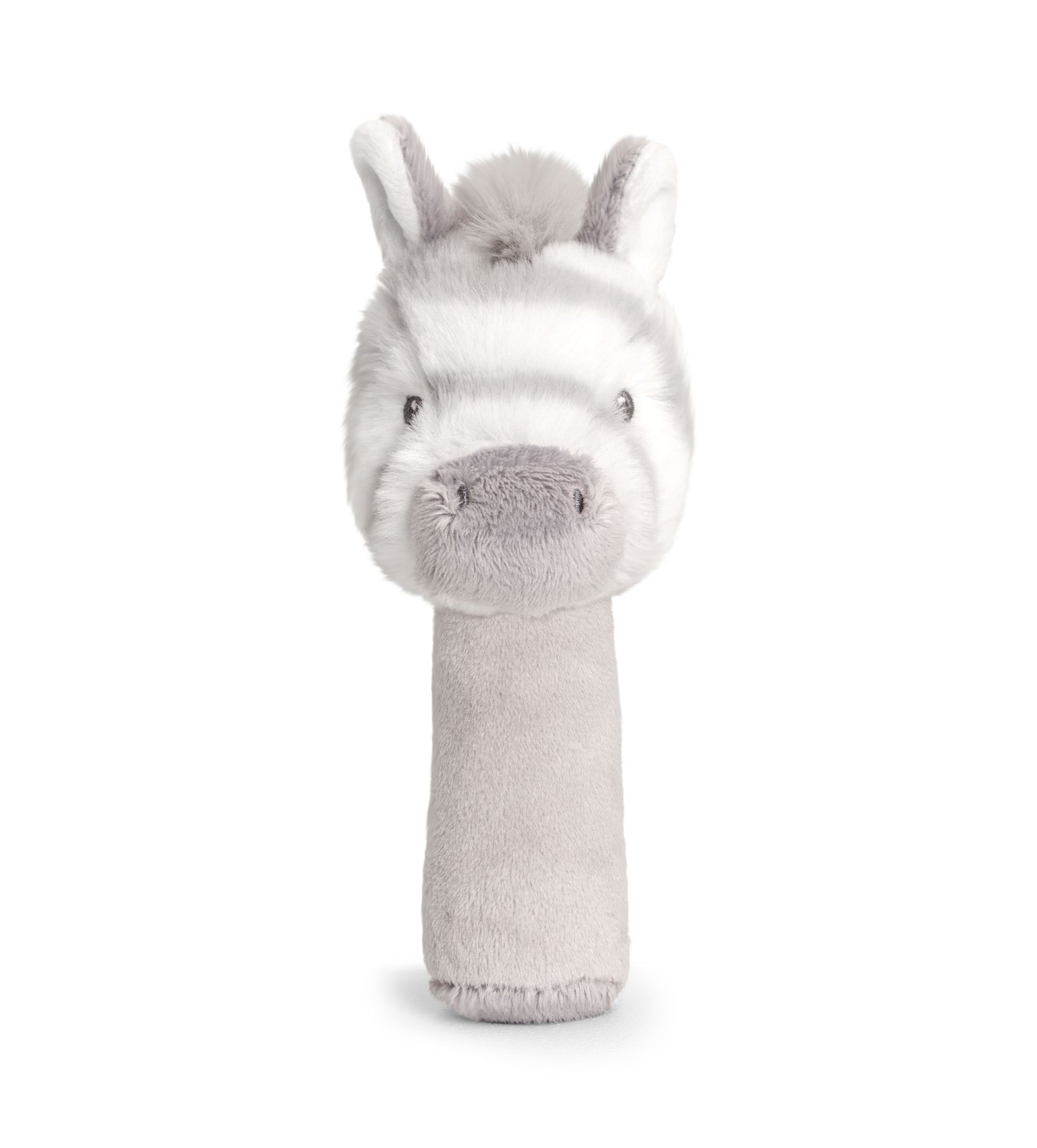 Keeleco Cuddle Zebra Stick Rattle - 14cm