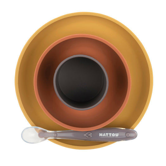 Nattou Silicone Tableware Set