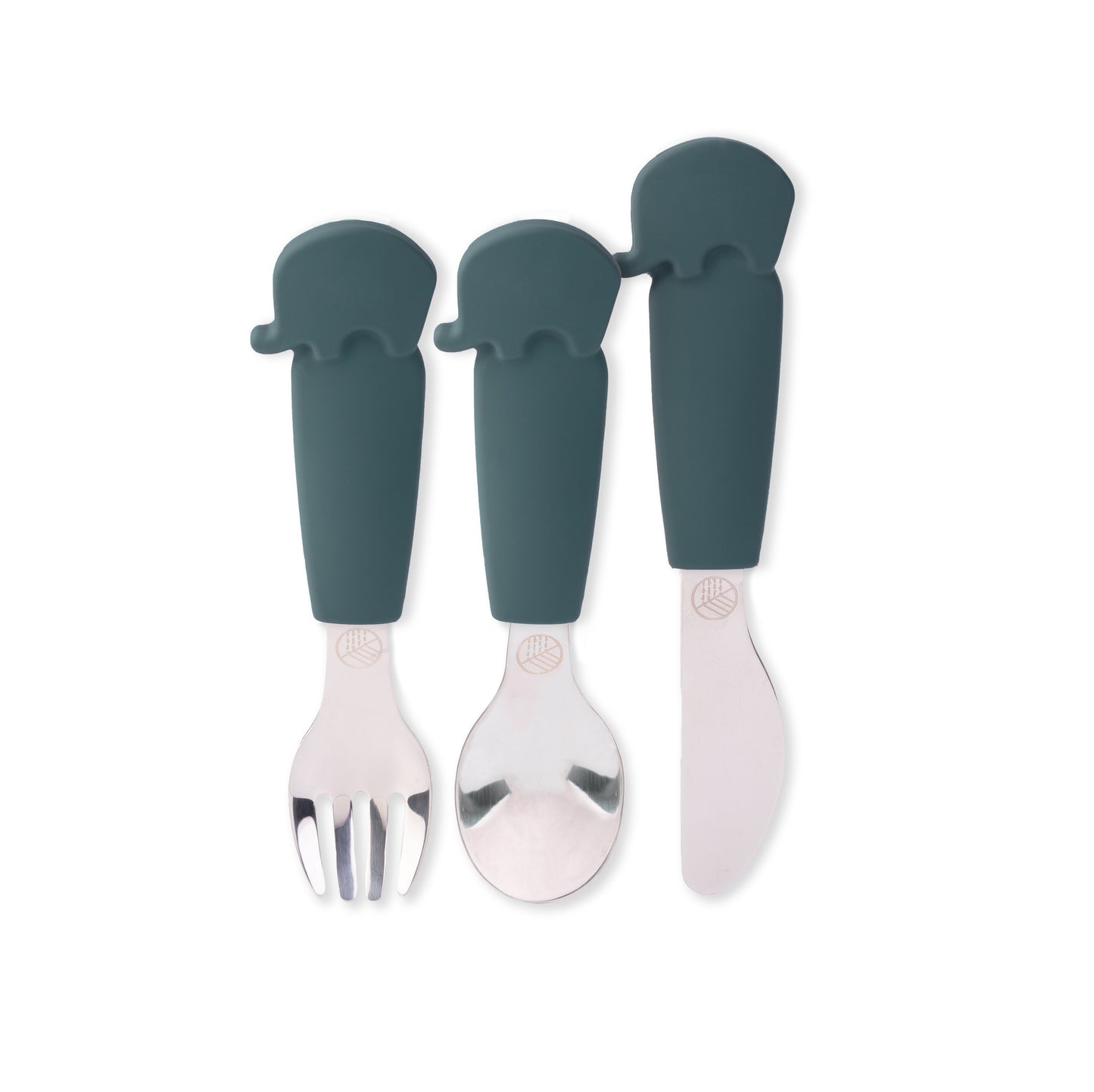 Three Piece Elephant Utensil Set