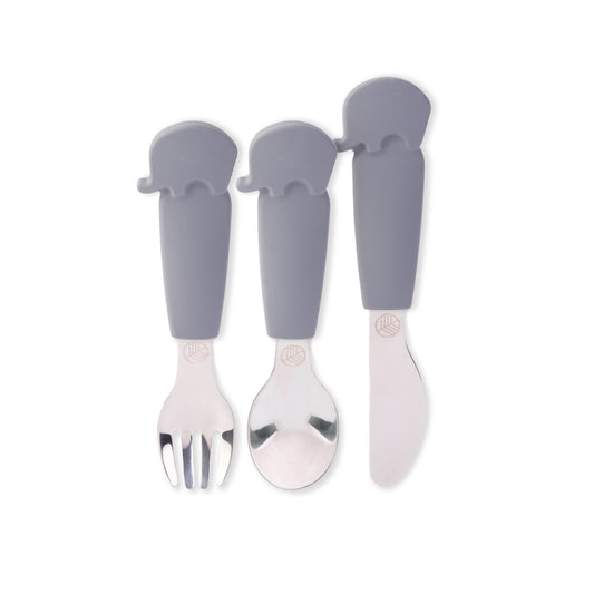 Three Piece Elephant Utensil Set