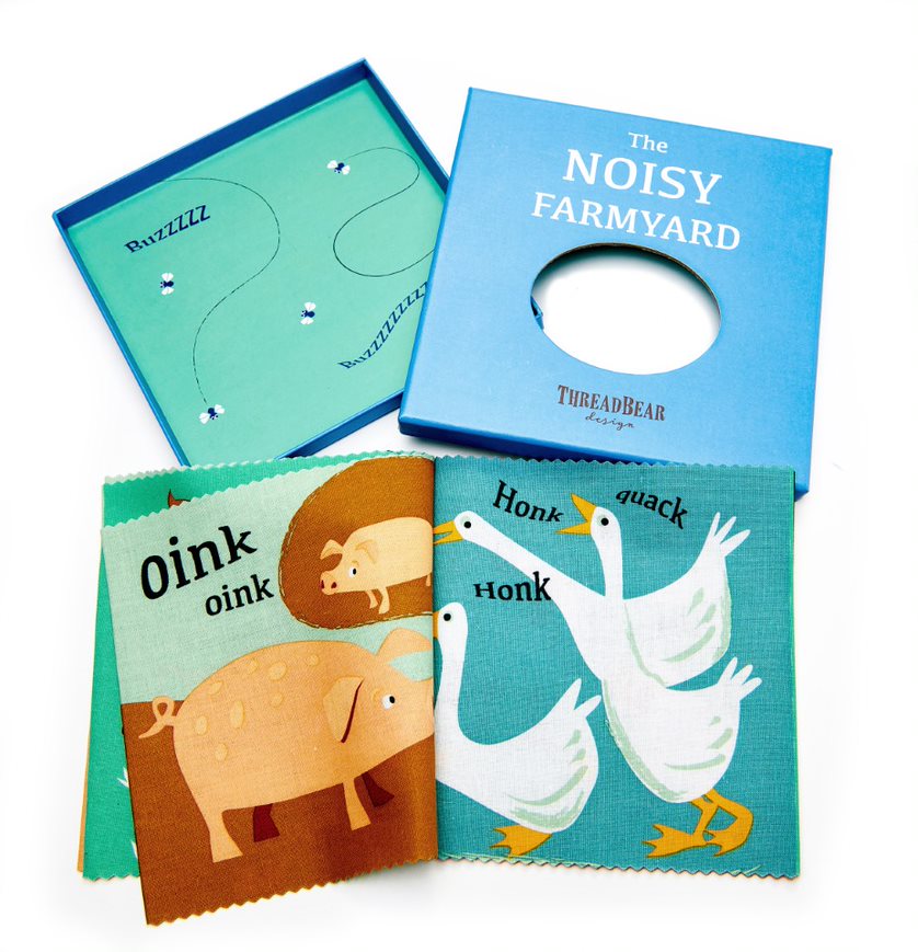 The Noisy Farmyard Rag Book